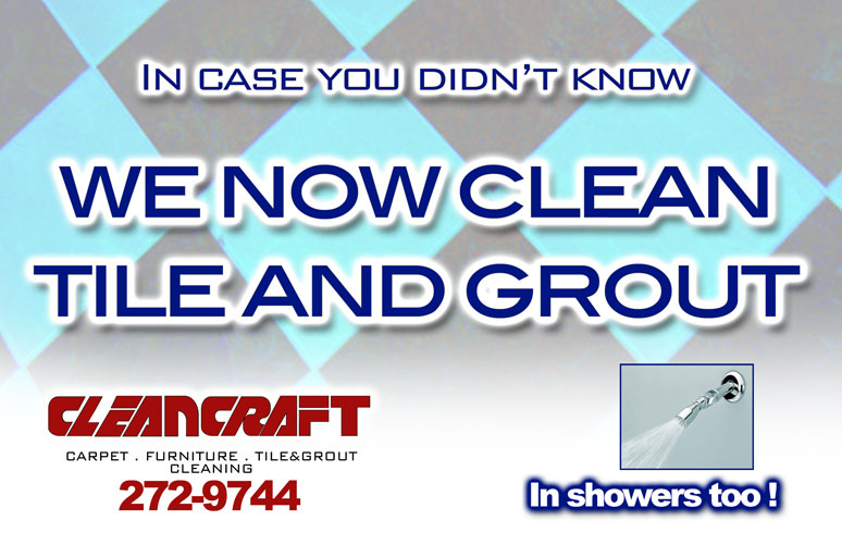 We know clean tile and grout